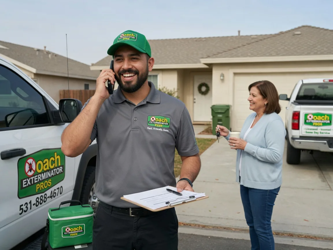 Pest Control Roach Exterminator Ostrander, OH FAQs